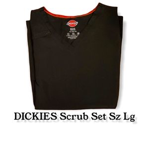 Dickies Scrub Set XL top/Lg Pants